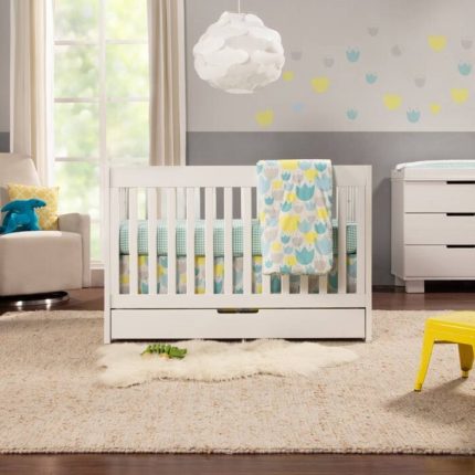 Baby Convertible Crib and Storage