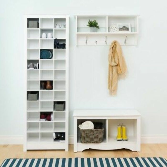 3-Piece Design Hall Cabinet