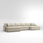 The Lounge 3-Piece Double Chaise Sectional Sofa is a Fatima Furniture exclusive.
