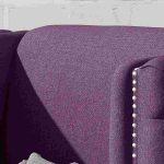 Alira Modern Tufted Fabric Arm Chair