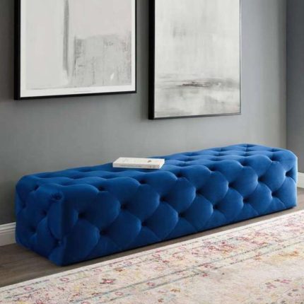 Anthem Button Tufted Entryway Bench