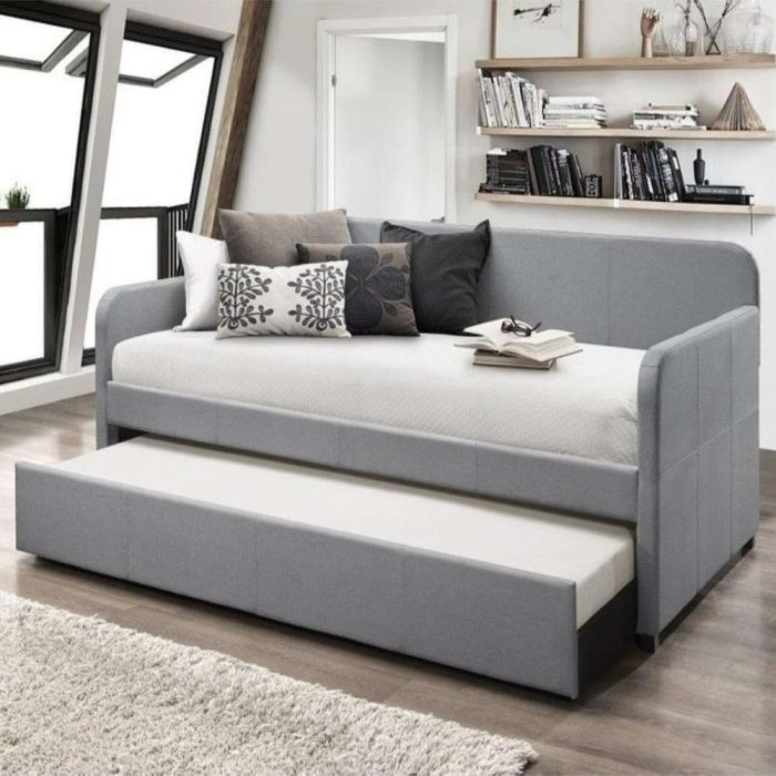 Anthony Upholstered Daybed with Trundle