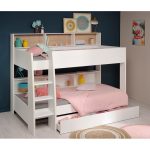 Benji European Single Bed with Shelves and Drawers