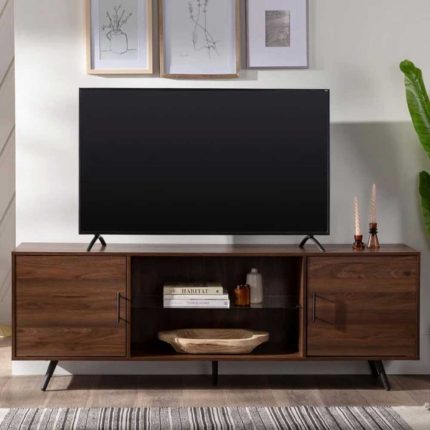 Carrington Mid-Century Modern TV Console - Fatima Furniture