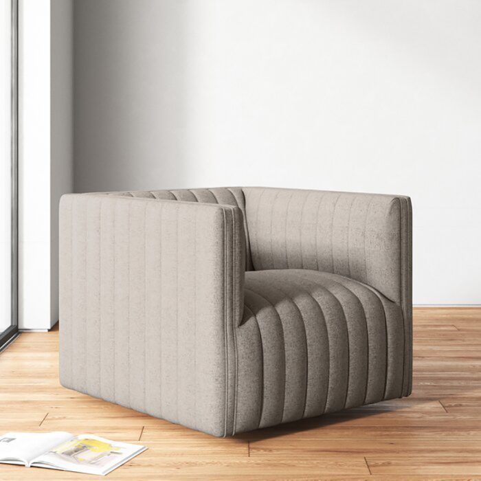 Channel Tufted Armchair