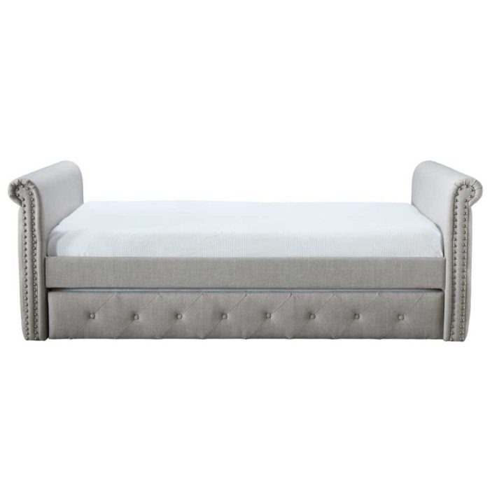 Chester Tufted Twin Daybed with Trundle
