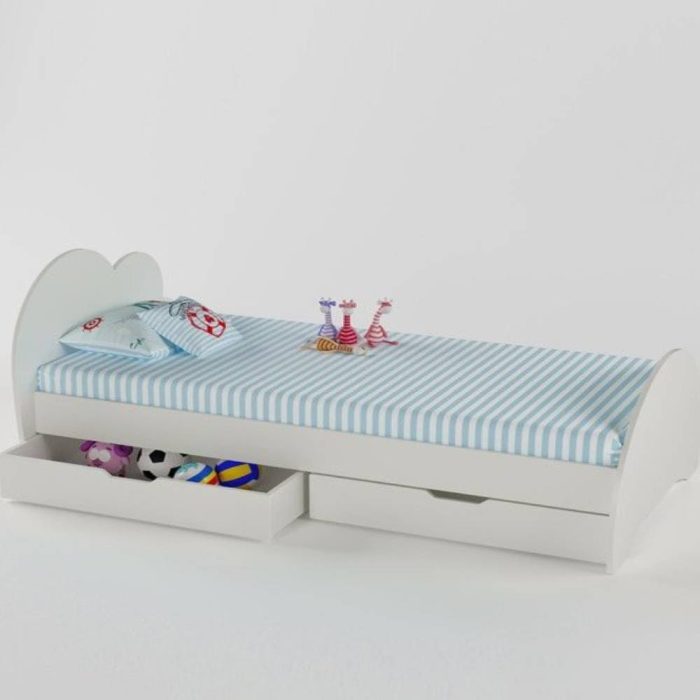 Cloud Tails Bed with Storage