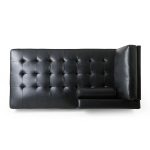 Contemporary Tufted Upholstered Chaise Sectional