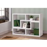 Convertible TV Console and Bookcase Combination