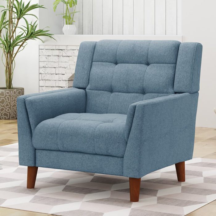 Davidas Wide Tufted Armchair