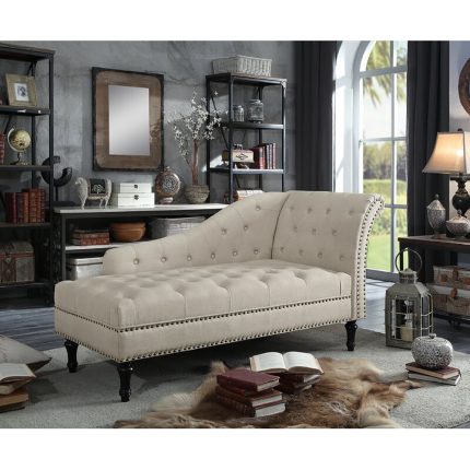 Deedee Tufted One Right Arm Chaise Lounge