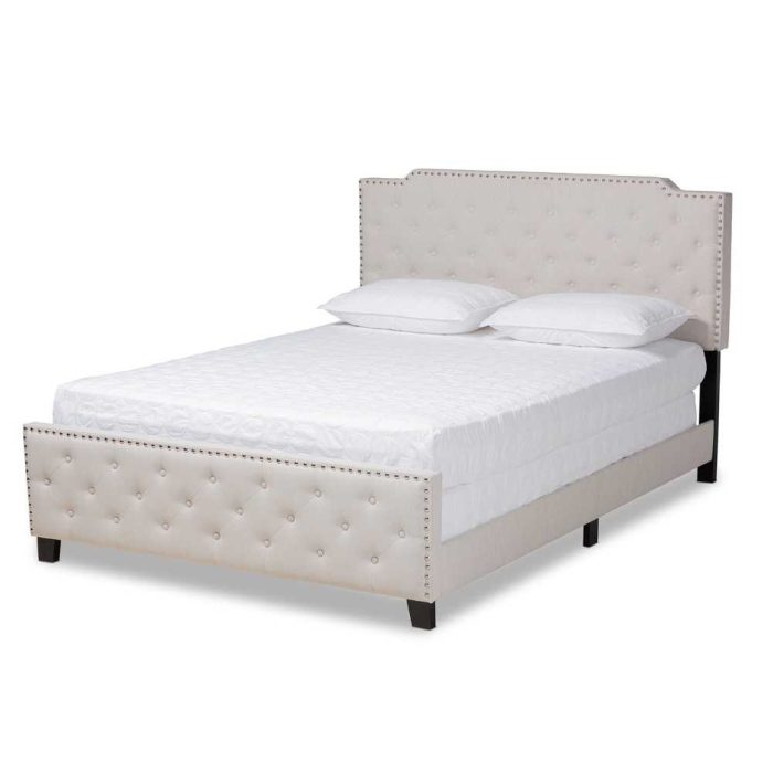 Enzers Upholstered Button-tufted Panel Bed