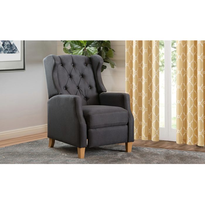 Fabric Tufted Club Chair