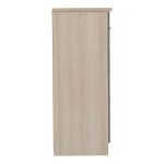 Fatima Grey 5 Drawer Compact Wardrobe