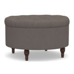 Fatima Tufted Round Storage Ottoman