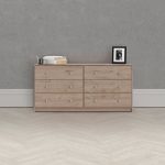 Fatima Zoe 6-drawer Double Dresser