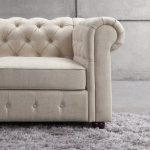 Garcia Tufted Linen U-shaped Sectional Sofa