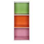 Haru 3 Tier Book Shelf in Multi Colour