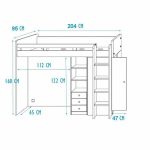 bunk bed structure design