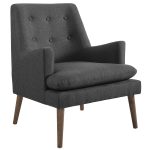 Leisure Upholstered Lounge Chair in Beige