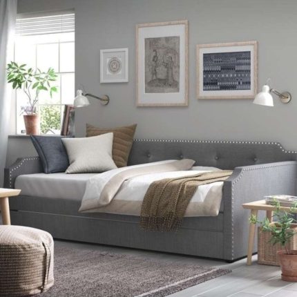 Livingstone Upholstered Daybed with Trundle