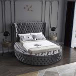 Round bed for master bedroom
