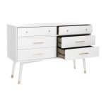 Lyla 6 Drawer Dresser in White