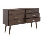 Lyla 6 Drawer Dresser in White