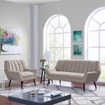 Mid-Century Modern Sofa and ArmChair Set