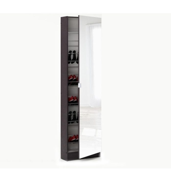 Mirror Shoe Cabinet - Fatima Furniture