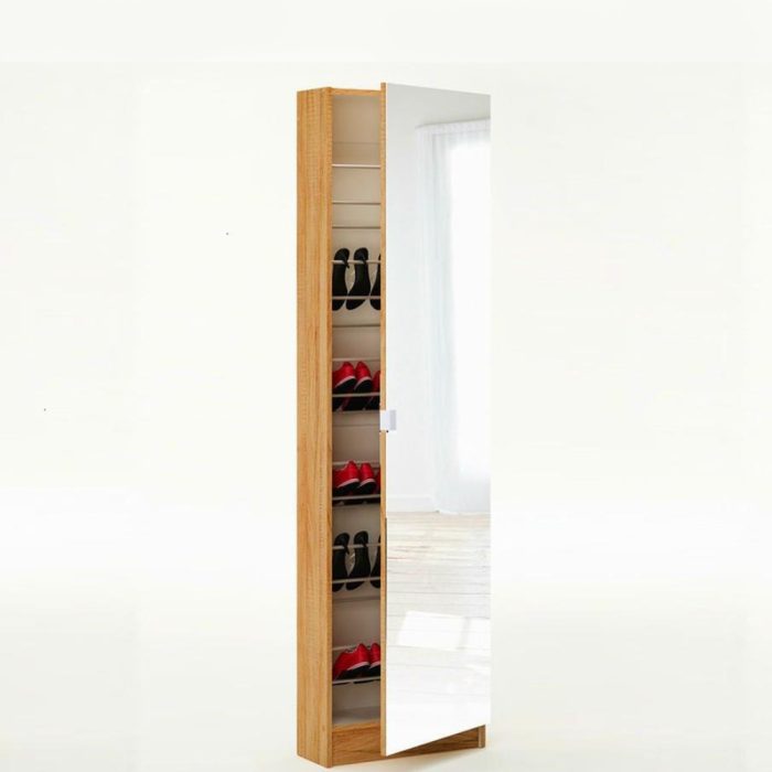 Mirror Shoe Cabinet