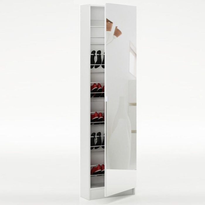 Mirror Shoe Cabinet