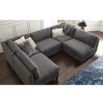 Modular Sectional Sofa With Ottoman