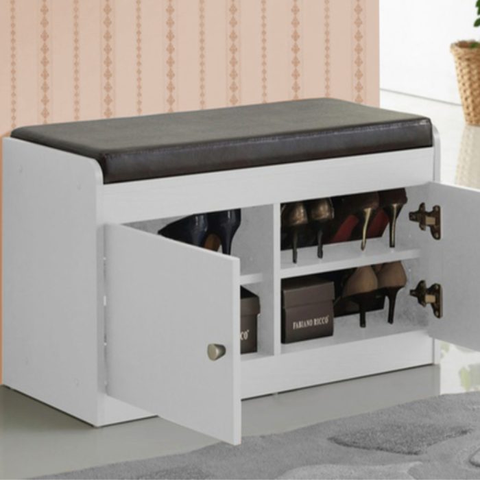 Multi Cabinet Storage Shoe Bench