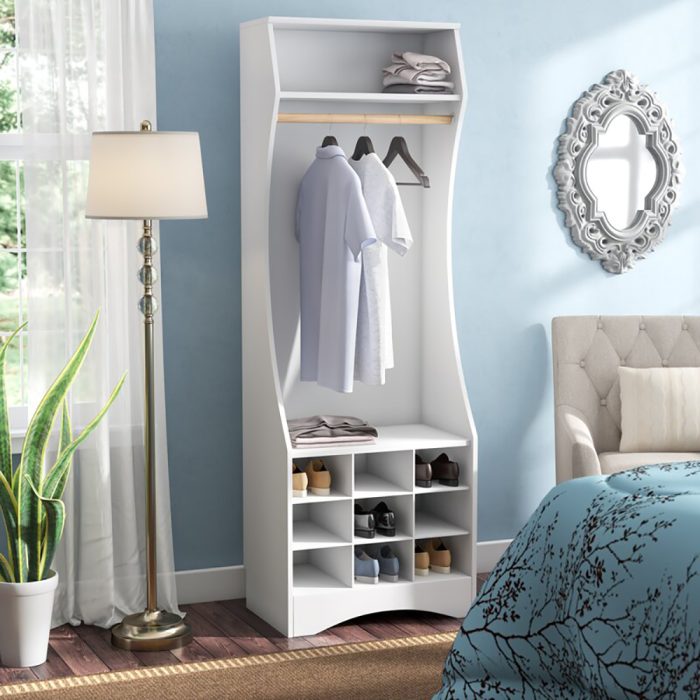 Norberg Compact Wardrobe Armoire