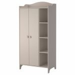 Open Shelves Wooden Bathroom Cabinet