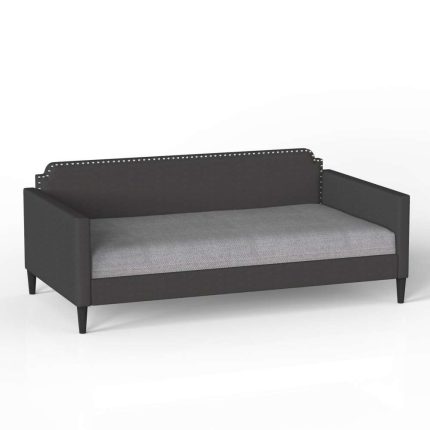 Polyester twin daybed, Gray