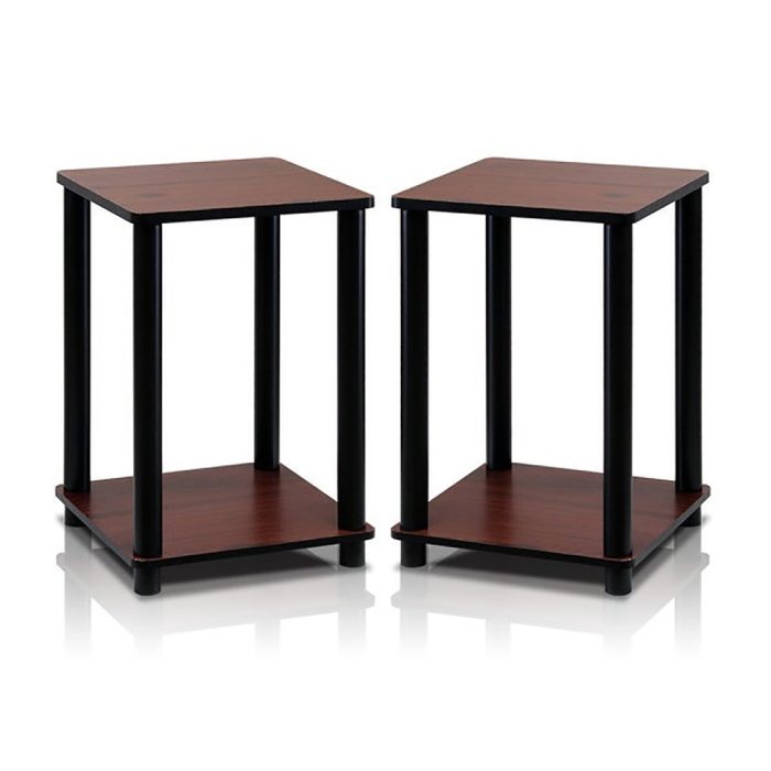 Set of 2 Wooden End Tables
