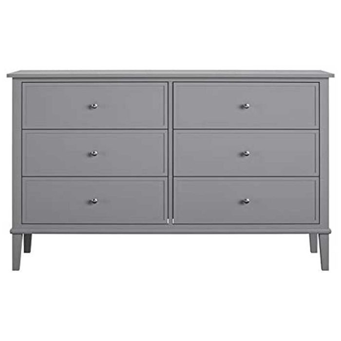 Soderville 6 Drawer Dresser in Grey