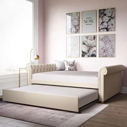 Stacy Upholstered Daybed, Trundle