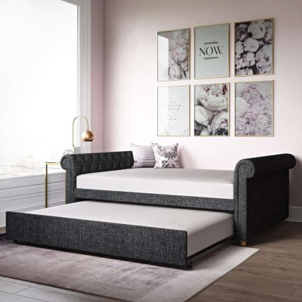 Stacy Upholstered Daybed, Trundle