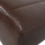 Upholstered Channel Stitch Chaise Lounge