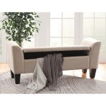 Upholstered Claire Storage Bench