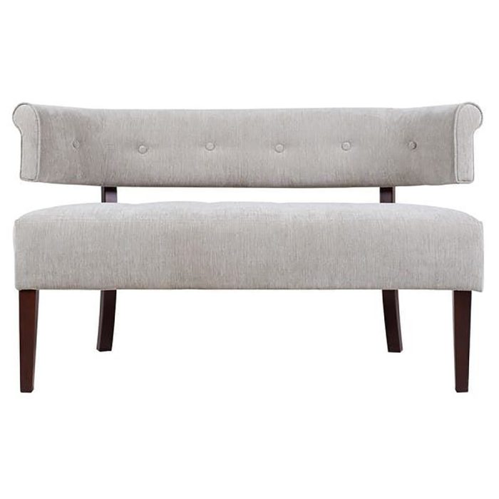 Venus Curved Back Tufted Bench Settee
