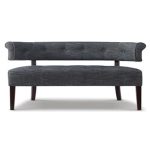 Venus Curved Back Tufted Bench Settee