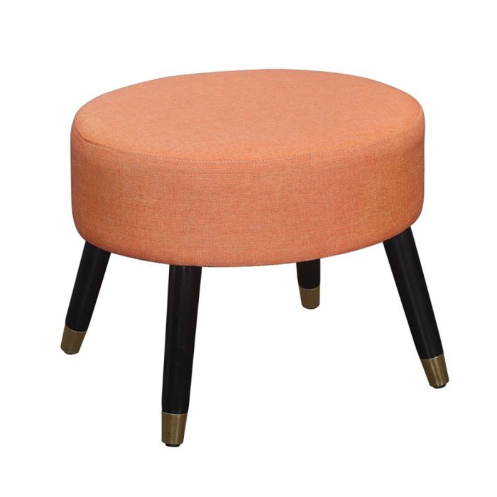 Wide Oval Cocktail Ottoman