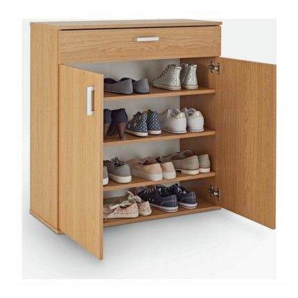 Wooden Shoe Cabinet with 1 Drawer