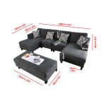 Fatima Furniture Sofa Dimensions