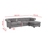 Fatima Furniture Sofa Dimension