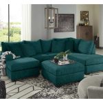 5-Piece Large Upholstered Corner Sofa